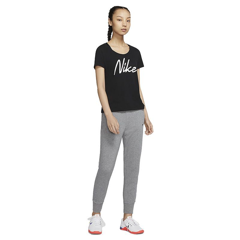 Áo training nike AS W NK DFCT TEE SCOOP LOGO XD nữ CQ0259-010