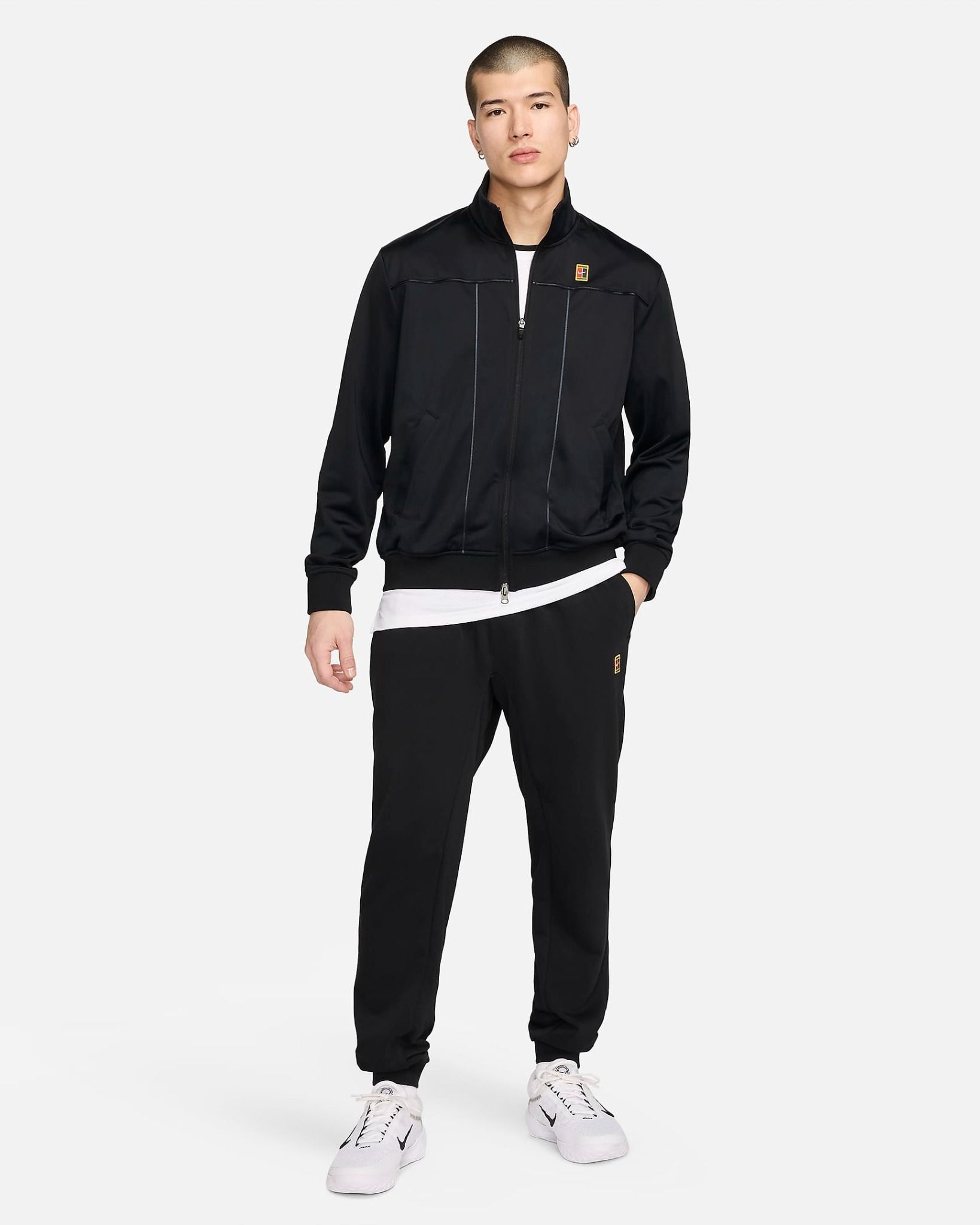 Áo Nike court tennis zipped jacket nam DC2566-010