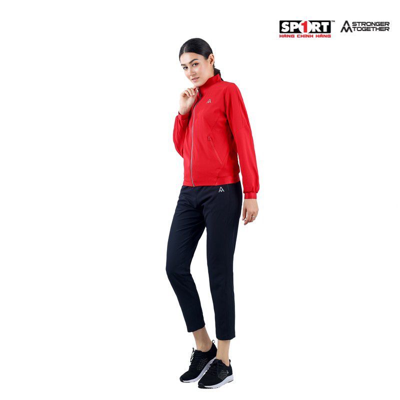  Bộ gió AM nữ cắt cúp WWS002 màu Red/ Black 