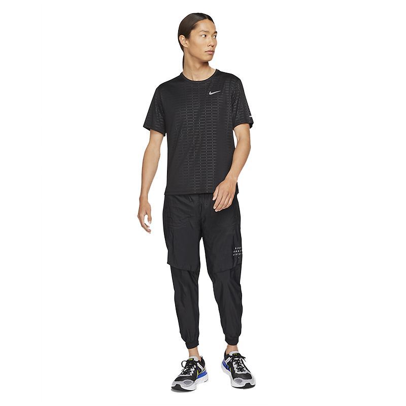 Áo running Nike AS M NK RN DVN MILER SS EMBOSS nam DA1318-010