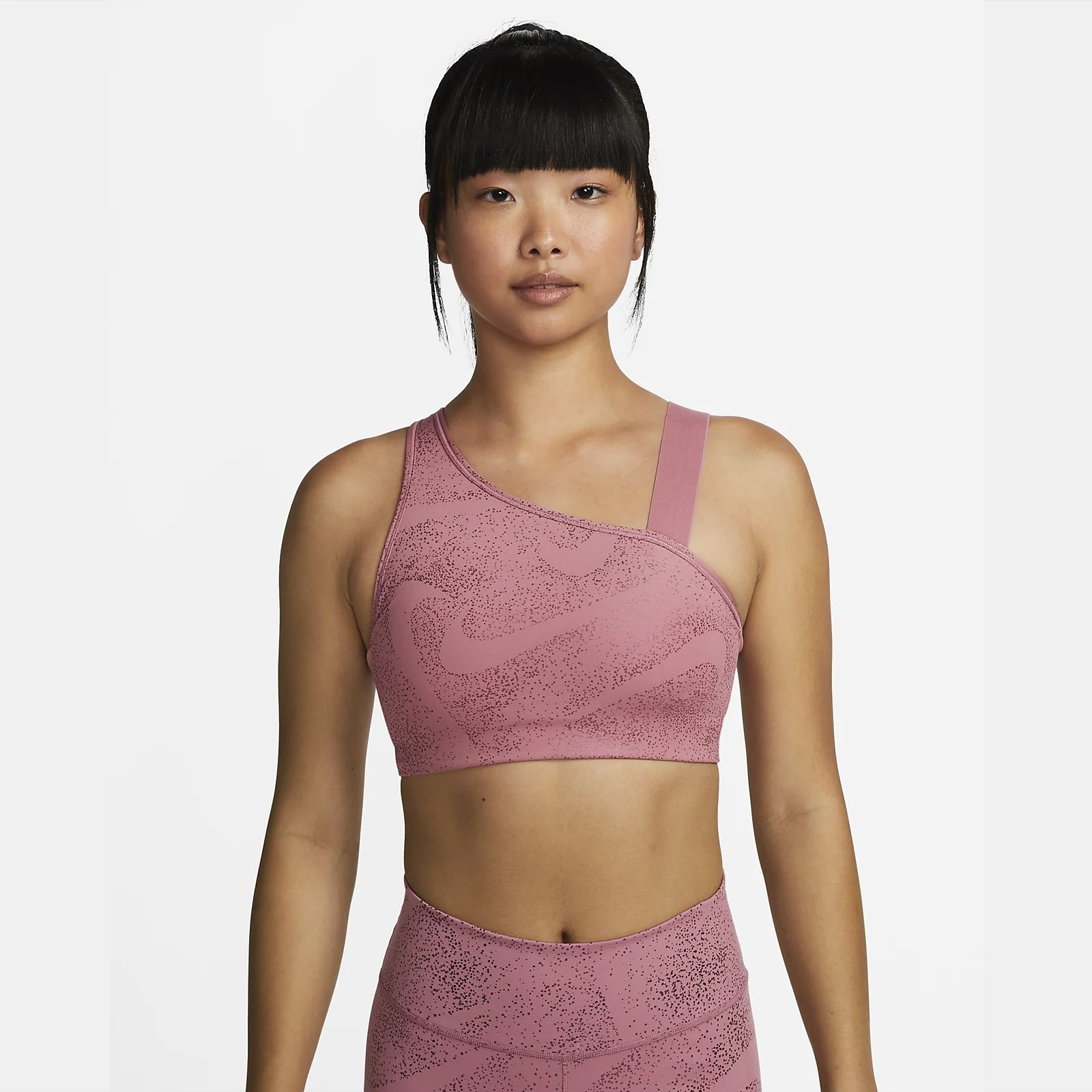  Áo training nike AS W NK DF SWSH ASYM AOP BRA nữ DQ5243-667 