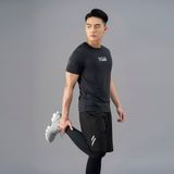  Áo Tshirt nam AM màu ghi đen TSM234-20 