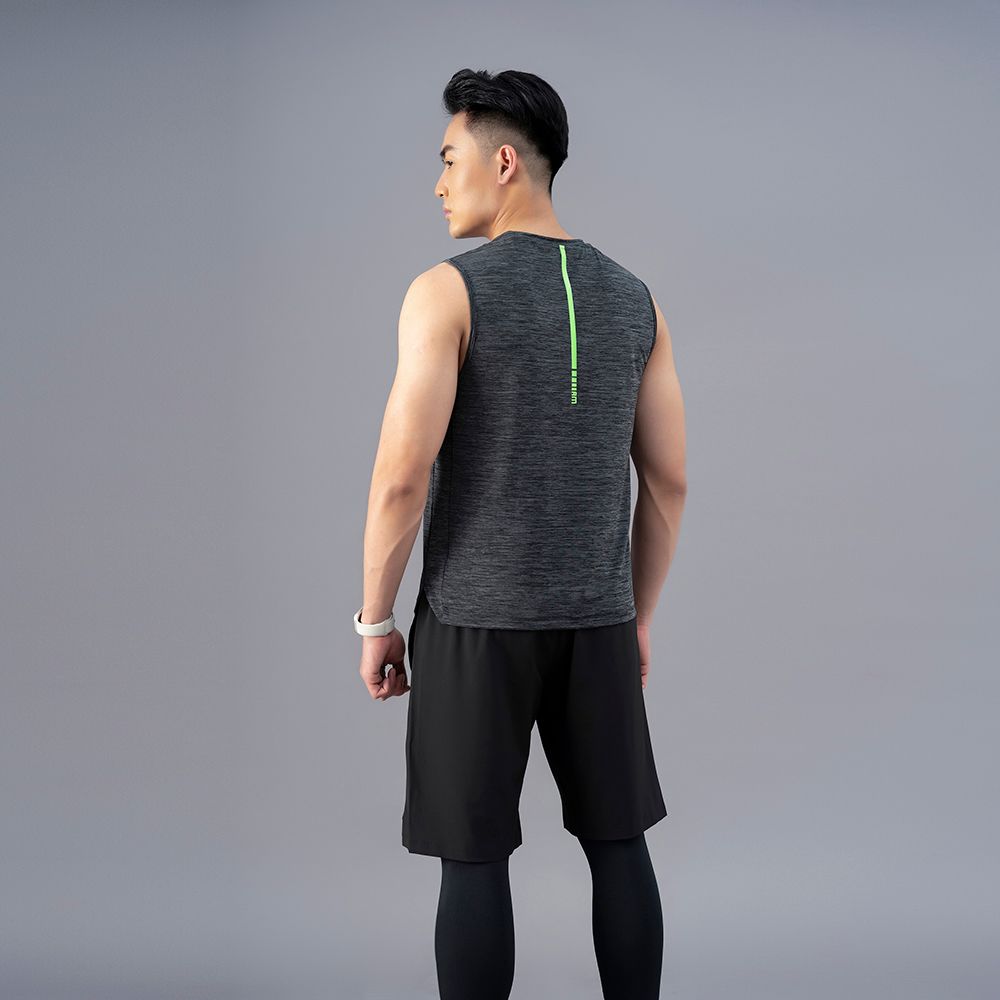  Áo Tanktop nam AM màu Black TTM231-00 