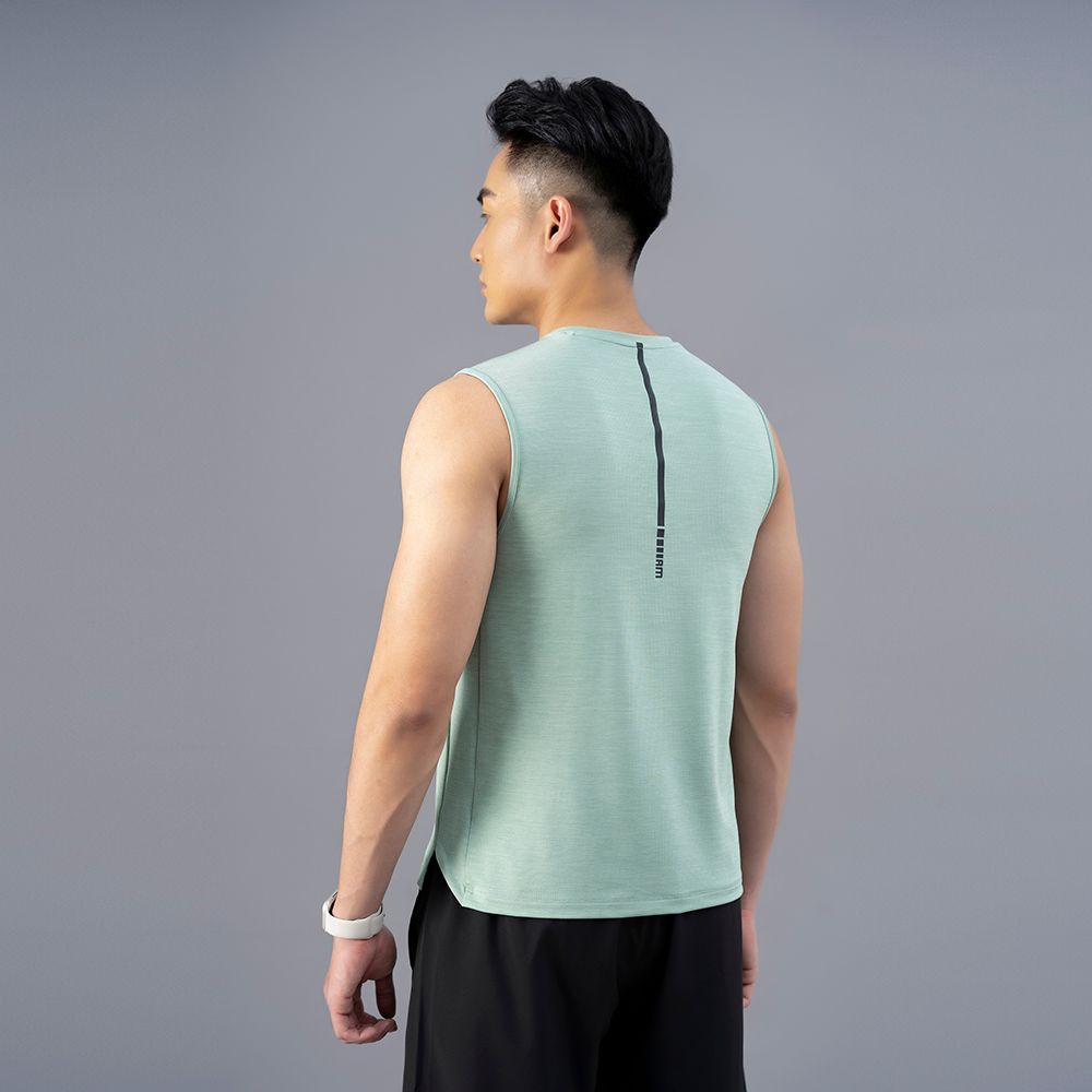  Áo Tanktop nam AM màu Light Green TTM231-77 