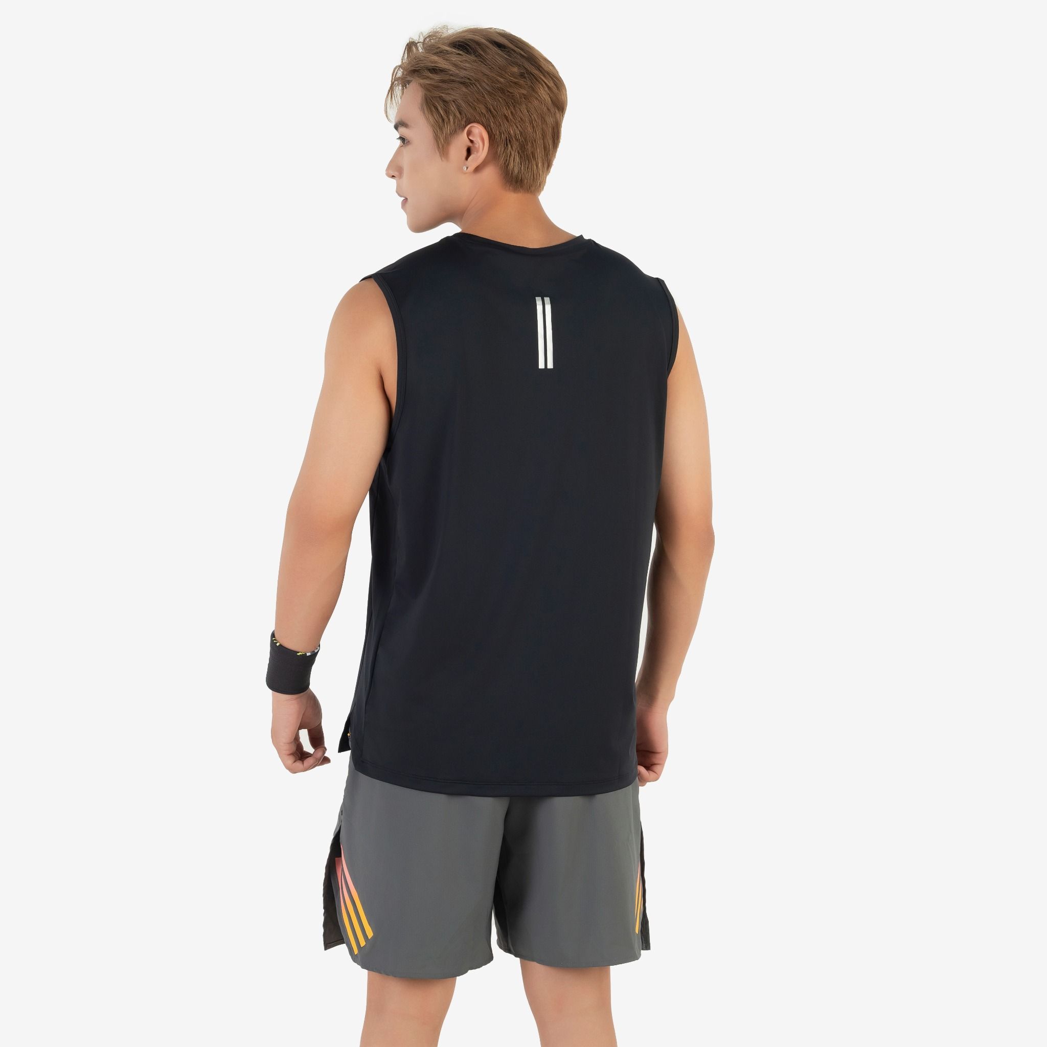 Áo Tanktop nam AM màu đen TTM2402-00