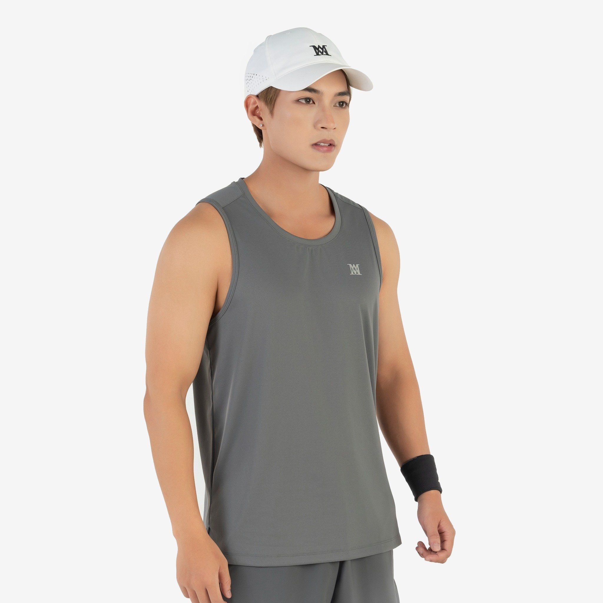 Áo tanktop AM nam màu xám TTM2405-22