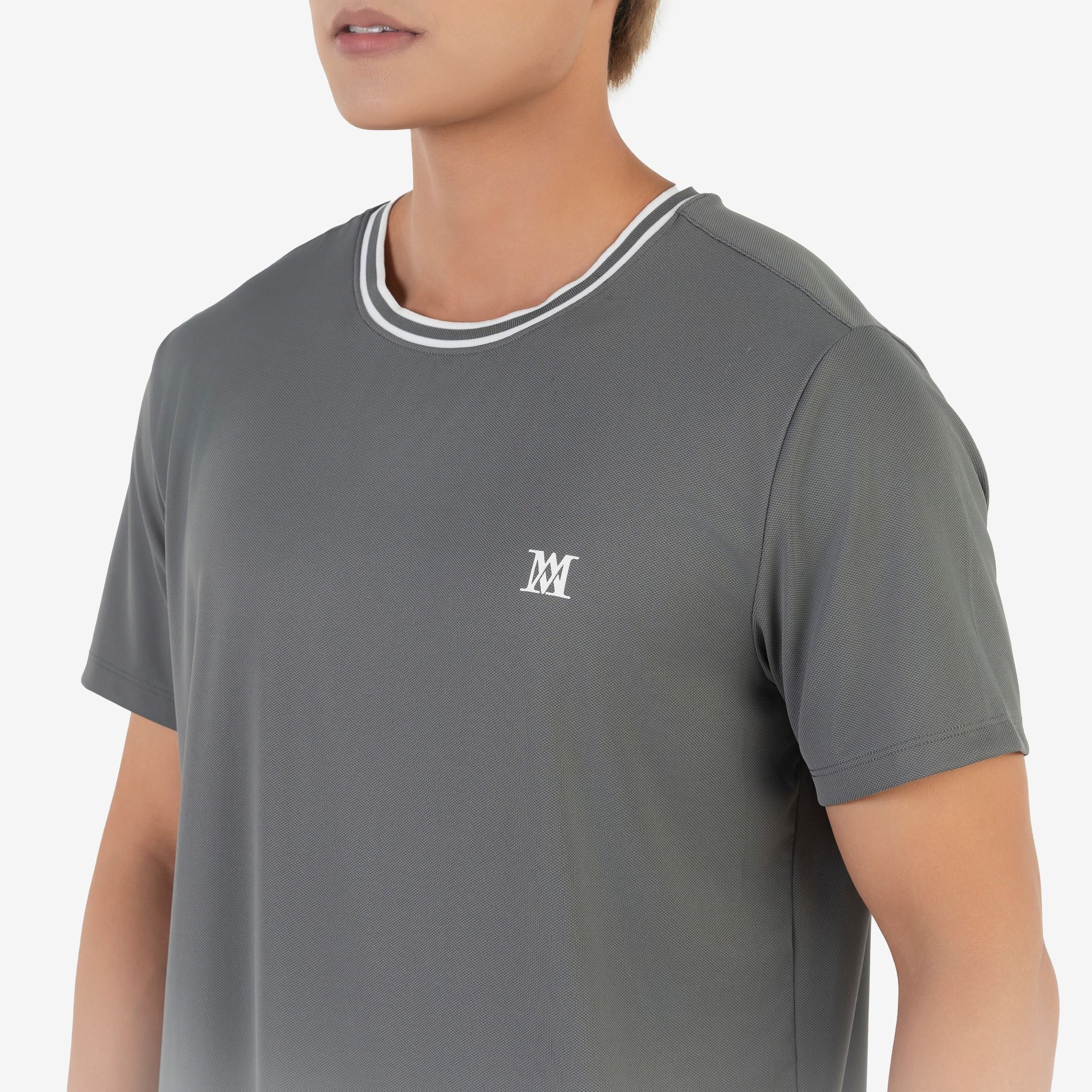 Áo Tshirt nam AM màu xám TSM2401-22