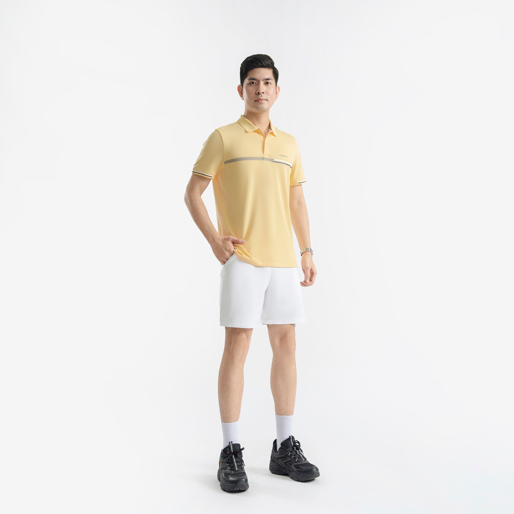 Áo Polo nam AM màu vàng MP25127-88