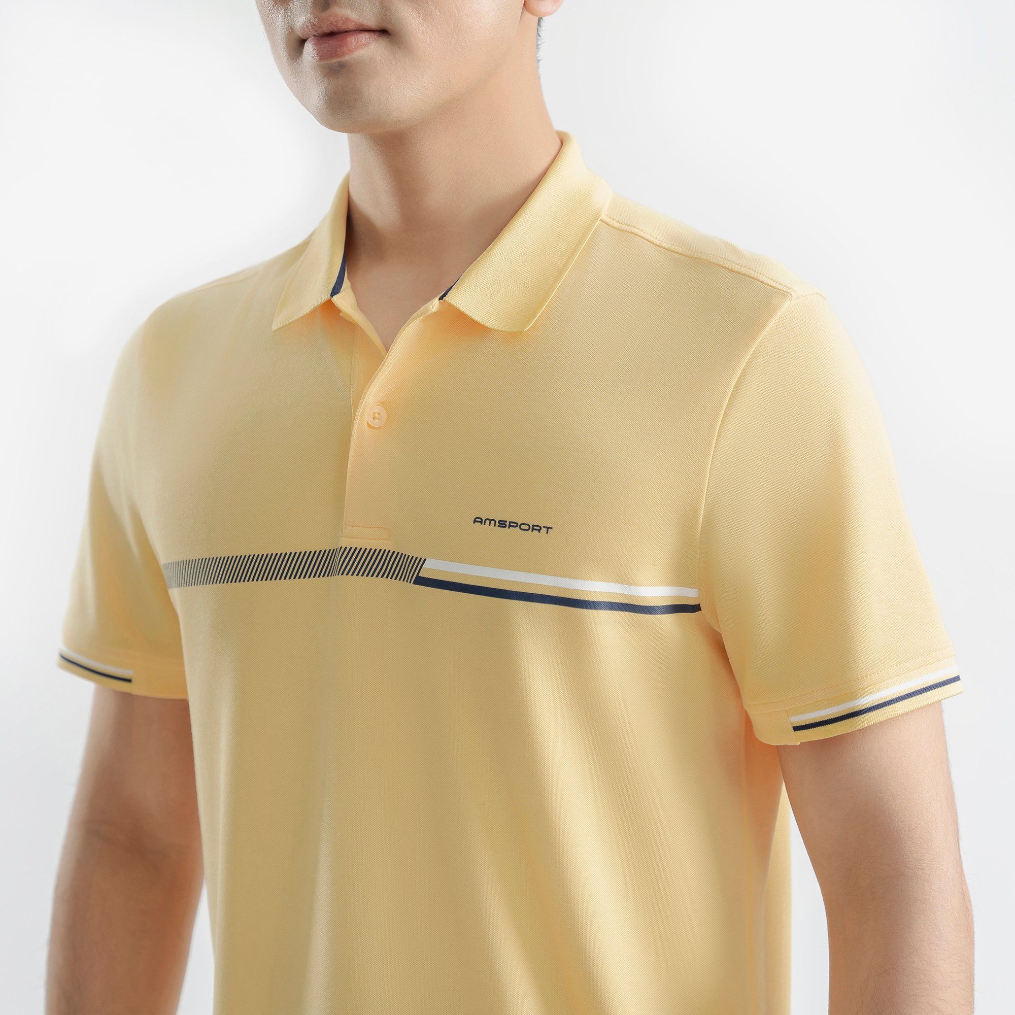 Áo Polo nam AM màu vàng MP25127-88