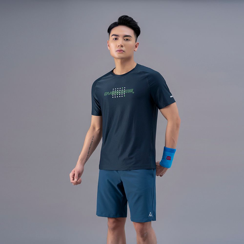  Áo Tshirt nam AM màu tím than TSM231-44 