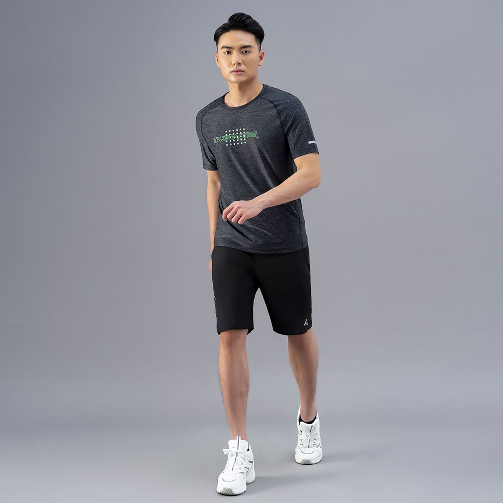  Áo Tshirt nam AM màu đen TSM231-00 