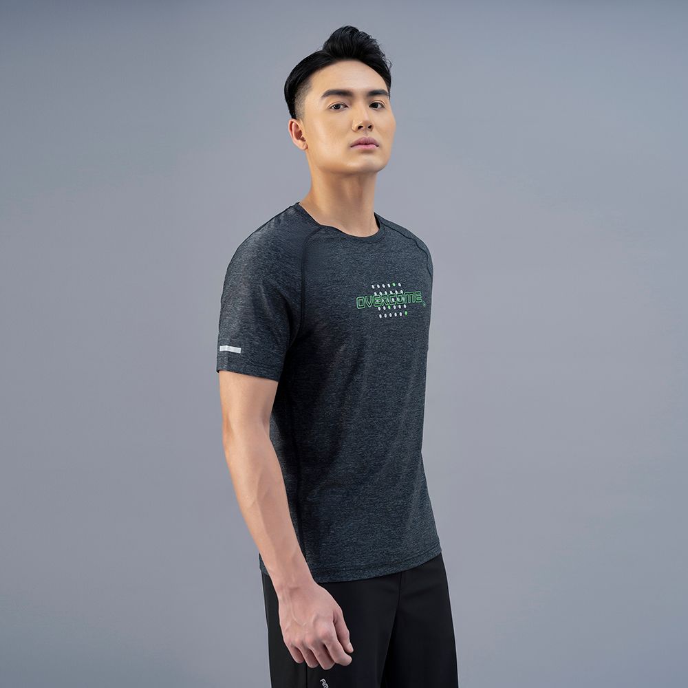  Áo Tshirt nam AM màu đen TSM231-00 