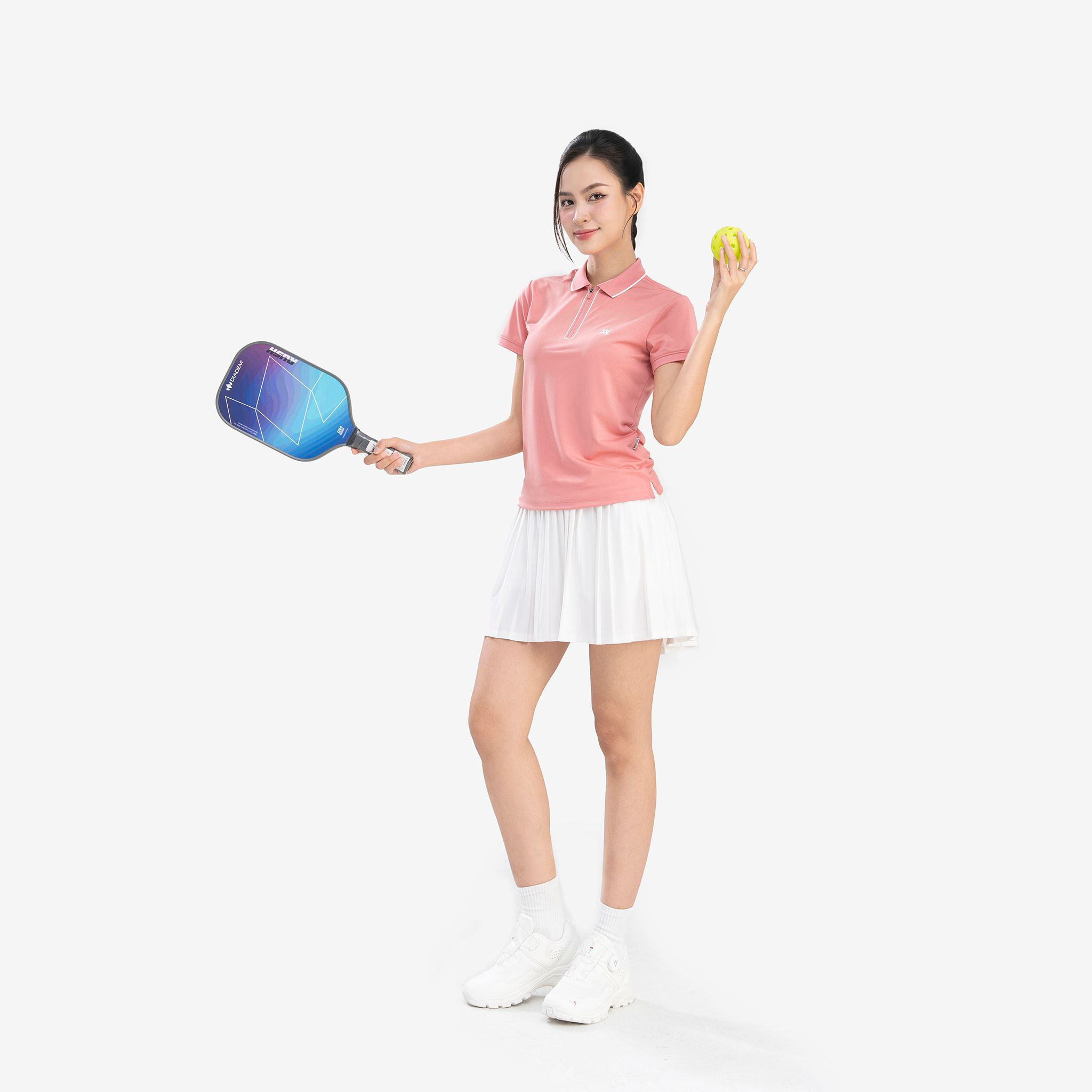Áo Polo nữ AM màu hồng WP25117-66