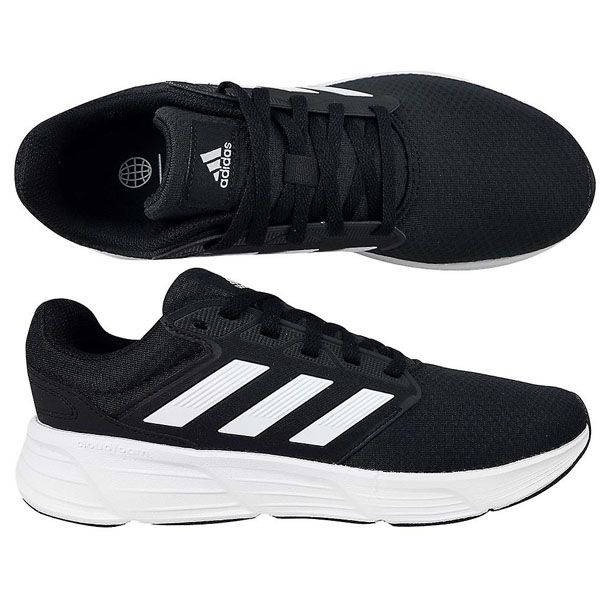  Giày running Adidas Galaxy 6 Black nam GW3848 