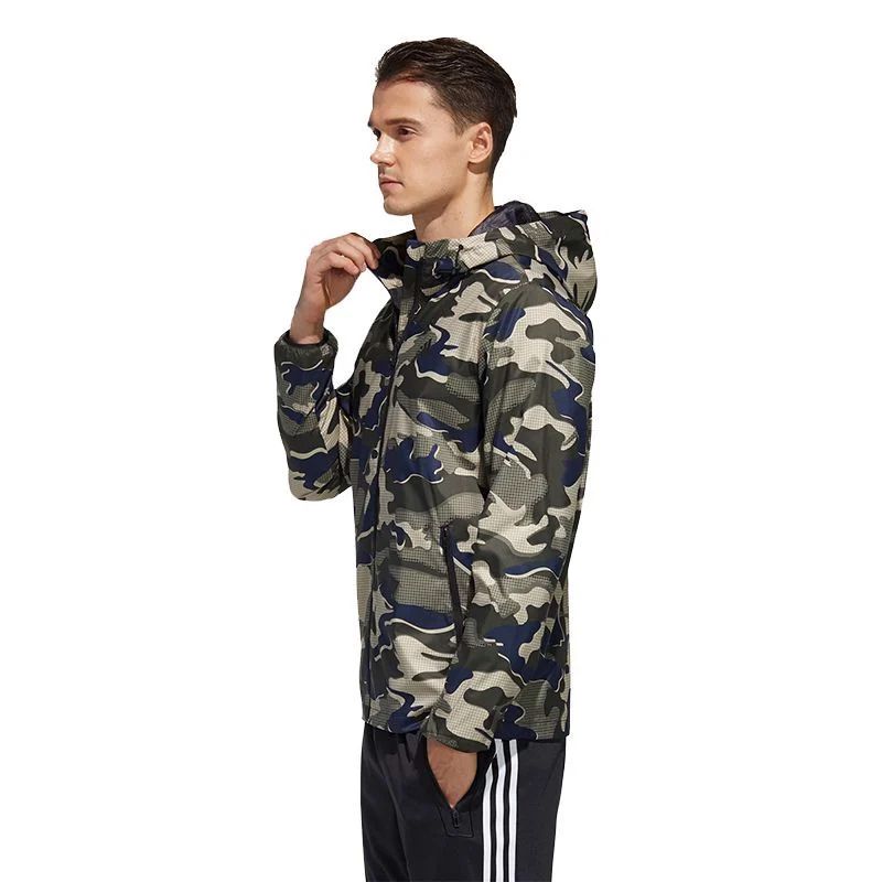  Áo sportswear adidas MUST HAVES CAMO WINDBREAKER nam GF3966 