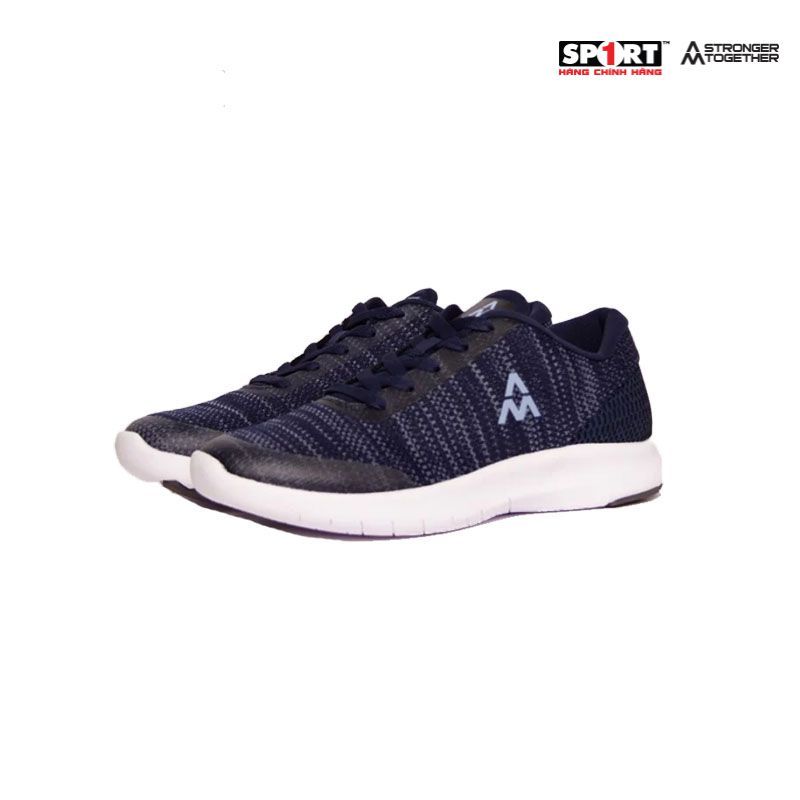 Giày running nam AM xanh tím than – 421