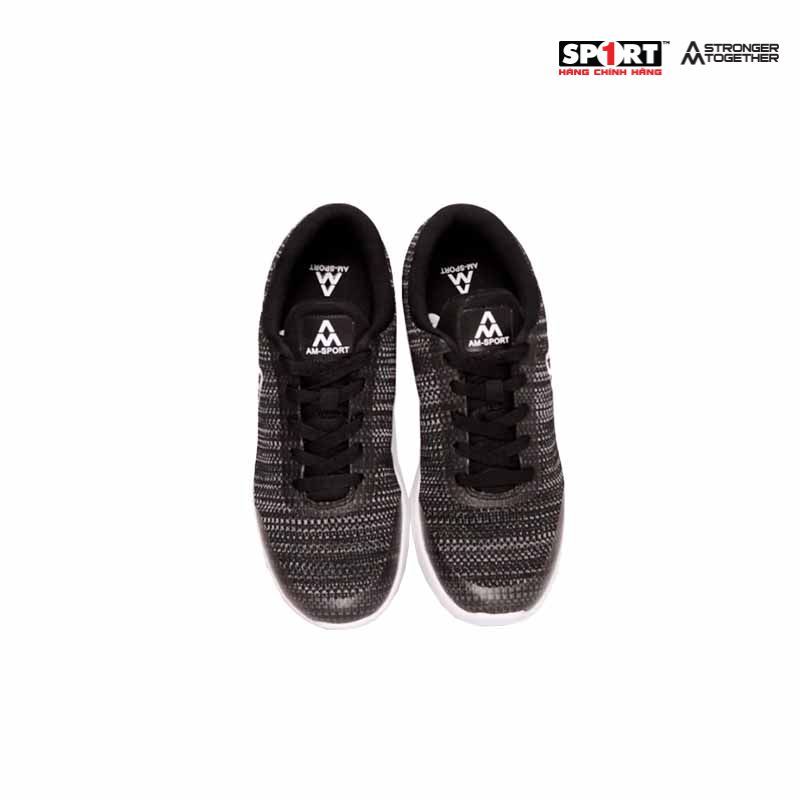 Giày running nữ AM đen - 700