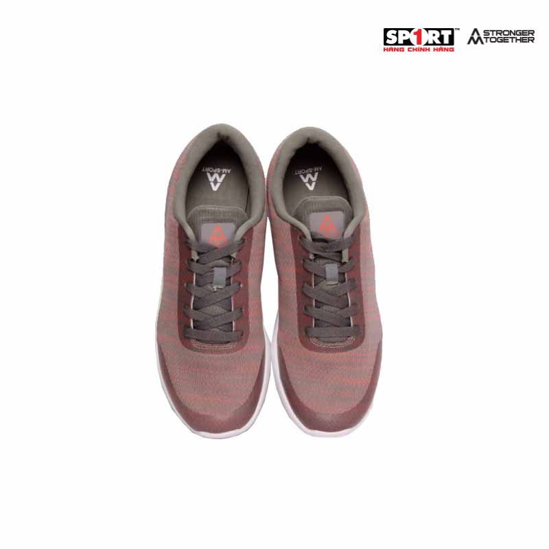 Giày running nữ AM ghi cam - 852