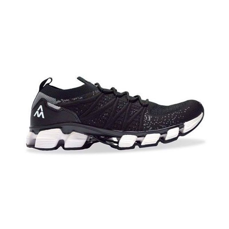 Giày running nam 5156 AM Black/Elastic