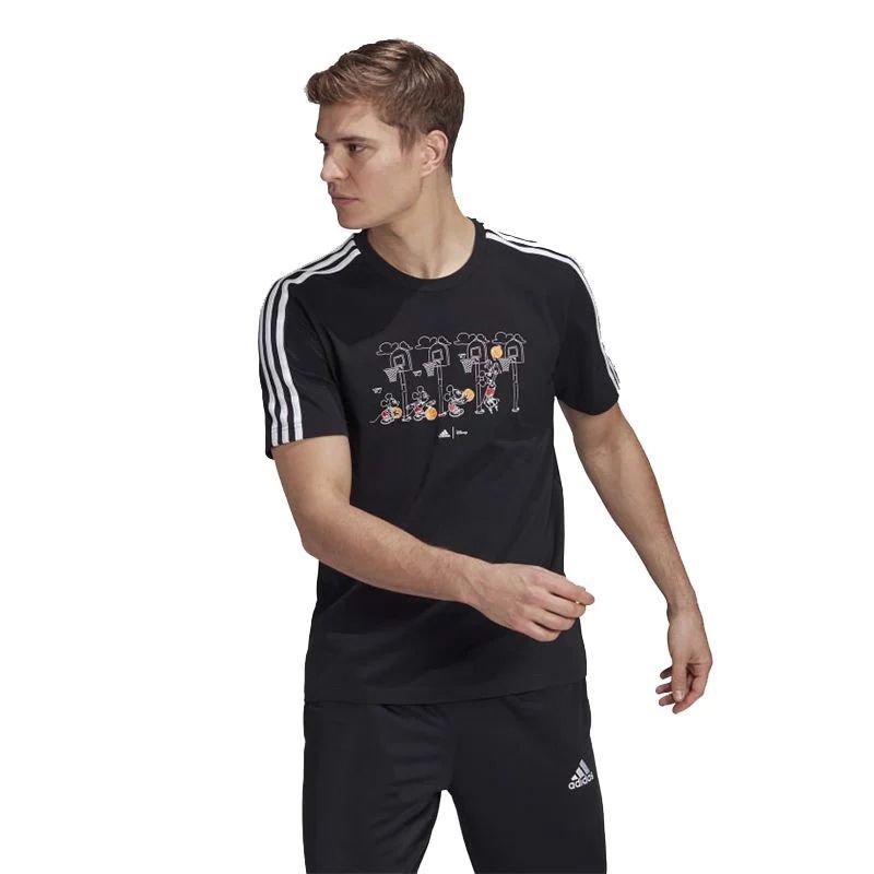 Áo thể thao adidas 3 sọc Disney Mickey nam GL3085