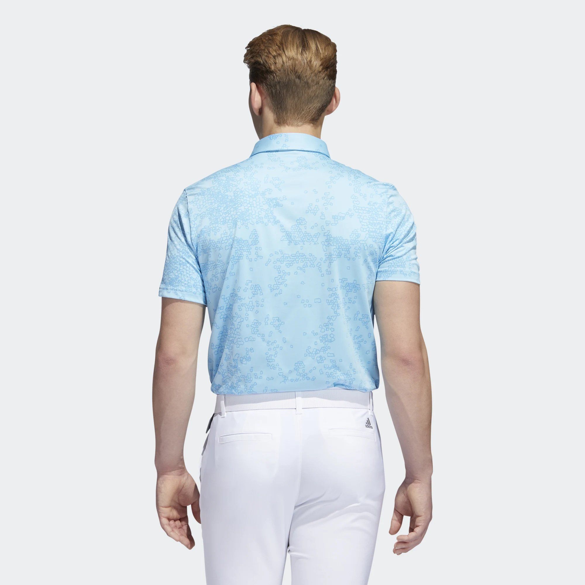 Áo golf POLO JACQUARD adidas nam - HF6616
