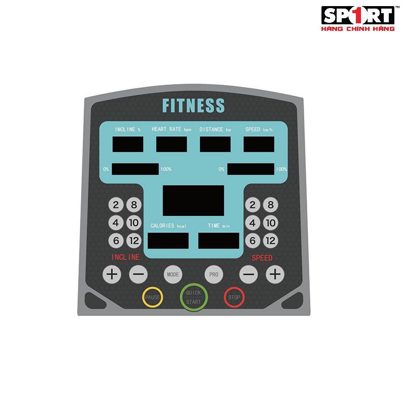 Máy chạy bộ điện cao cấp Sport1 QS - 600