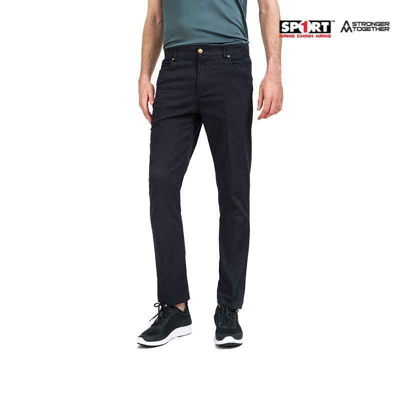 Quần khakhi AM nam màu tím than KK001