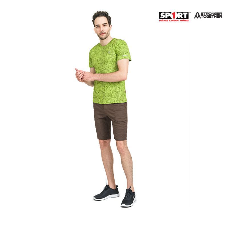 Quần short khakhi nam nâu KK003