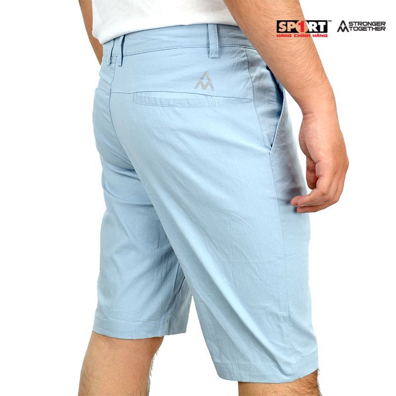 Quần short khakhi nam xanh ngọc KK002