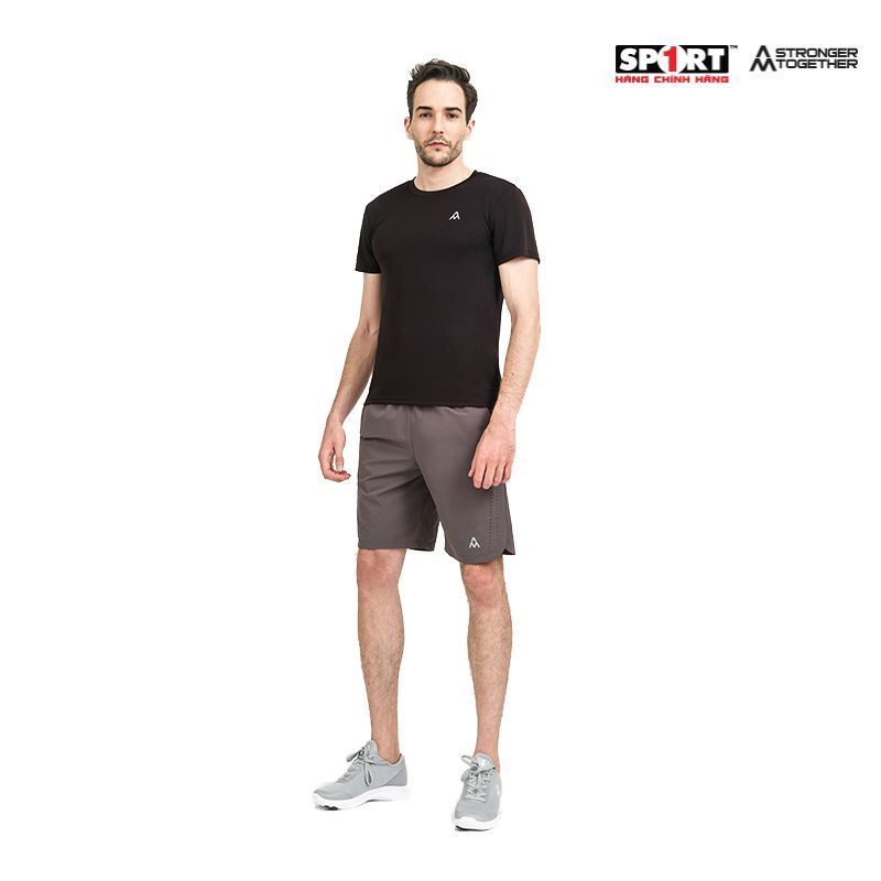 Quần short running nam AM P81 Grey