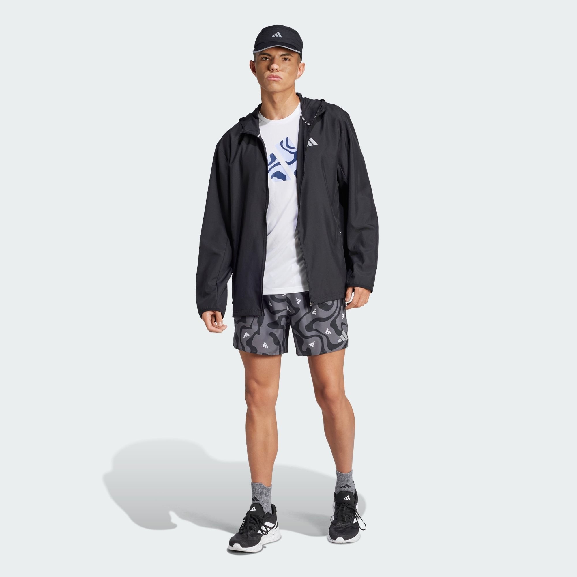 Quần running adidas Brand Love Run It nam JD2336