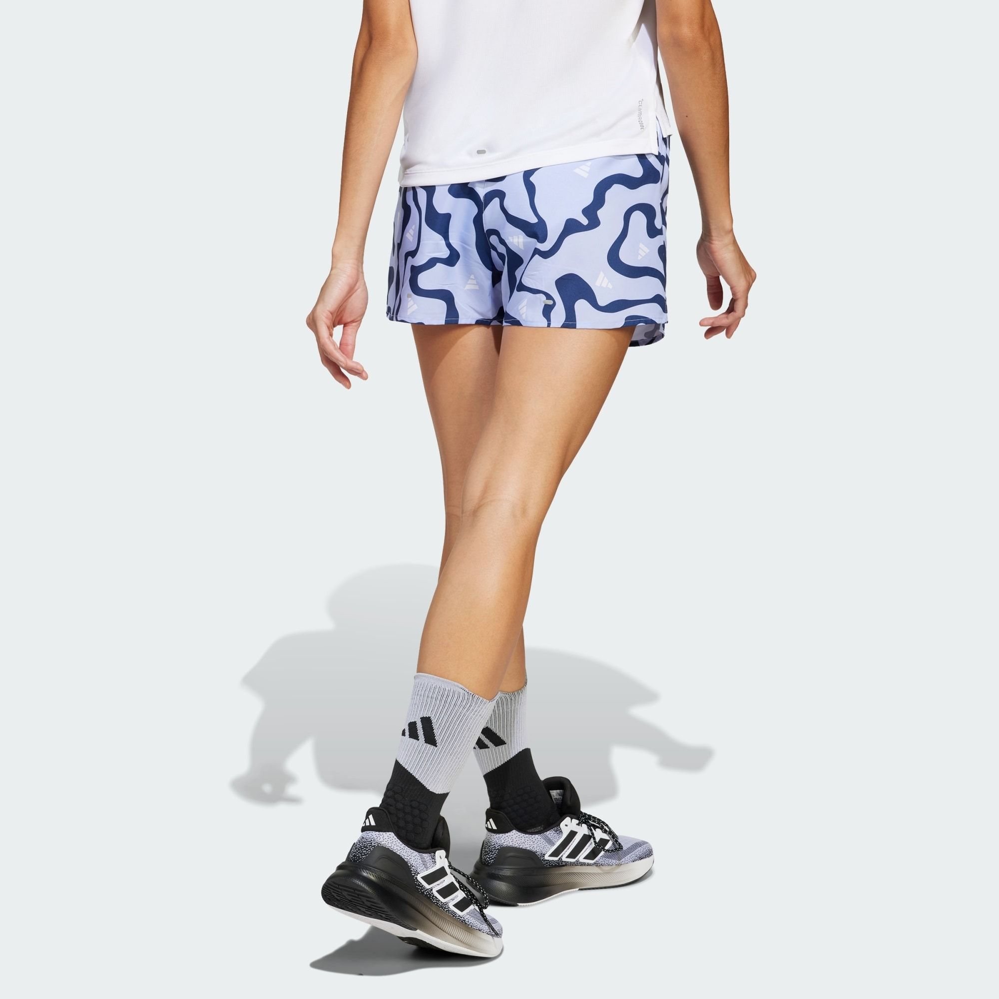 Quần running adidas Run It Brand Love nữ JD2346