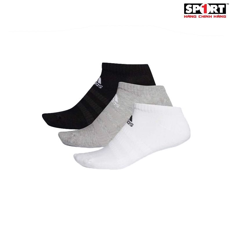 Tất adidas TRAINING CUSH LOW 3PP DZ9383
