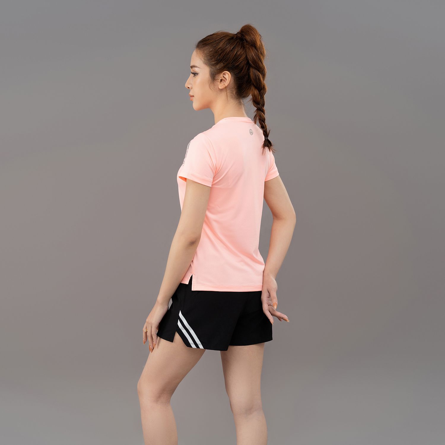  Áo Tshirt nữ AM màu hồng TSW2301-66 
