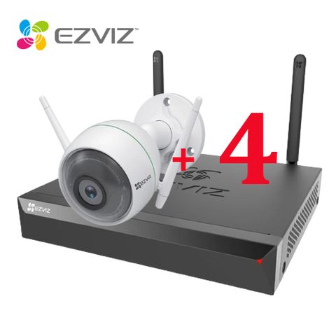 Bộ KIT 4 EZVIZ X5S + C3WN