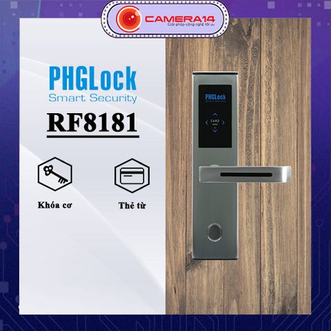 Khóa thẻ từ khách sạn PHGLock RF 8181