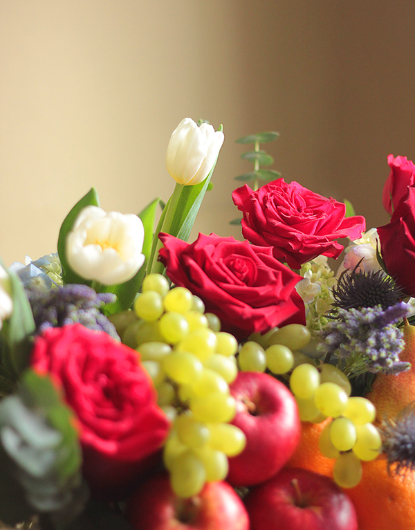 VITAMIN BASKET RED