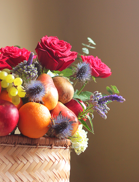 VITAMIN BASKET RED