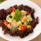 Salad bơ xoài gà nướng