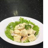 Salad táo sốt sữa chua