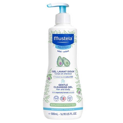  Gel Limited tắm gội toàn thân 500ml cho da thường Mustela 