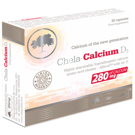  Canxi hữu cơ dạng ion Chela- Calcium D3 Sabina 