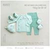 Bộ SS DTCC Hrnee thông hơi xanh mint 0-3m 23HR05