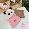 Mũ Love wave len GB31701 gấu lợn hồng