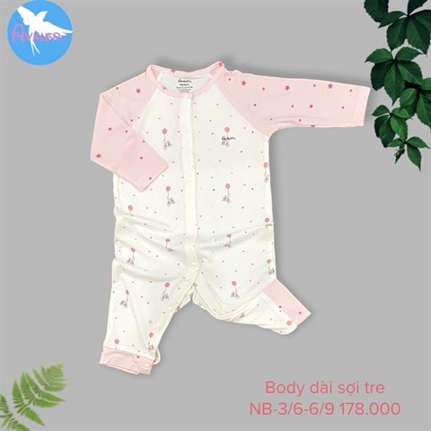  Body DTCT Avaler sợi tre AV082 gấu hồng 3-6m 