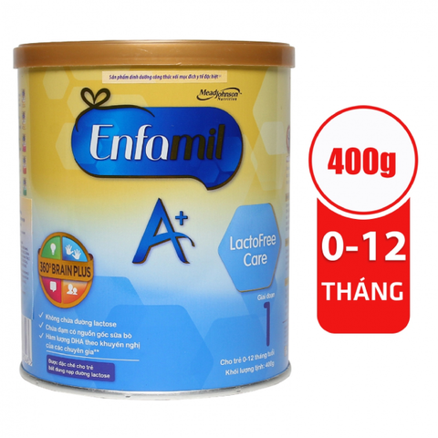  Sữa Enfamil Lactofree+360 1-400g 