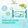 Khăn ướt kháng khuẩn Bzu Bzu 80 tờ 0M+