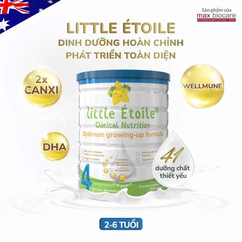  Sữa dinh dưỡng y học Little Étoile số 4 800g (2 - 6 tuổi) 