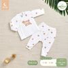 Bộ DTCL Moon sợi tre DL2023005 gấu nâu NB