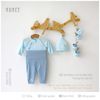 Bộ SS DTCC Hrnee thông hơi xanh pastel 0-3m 23HR05